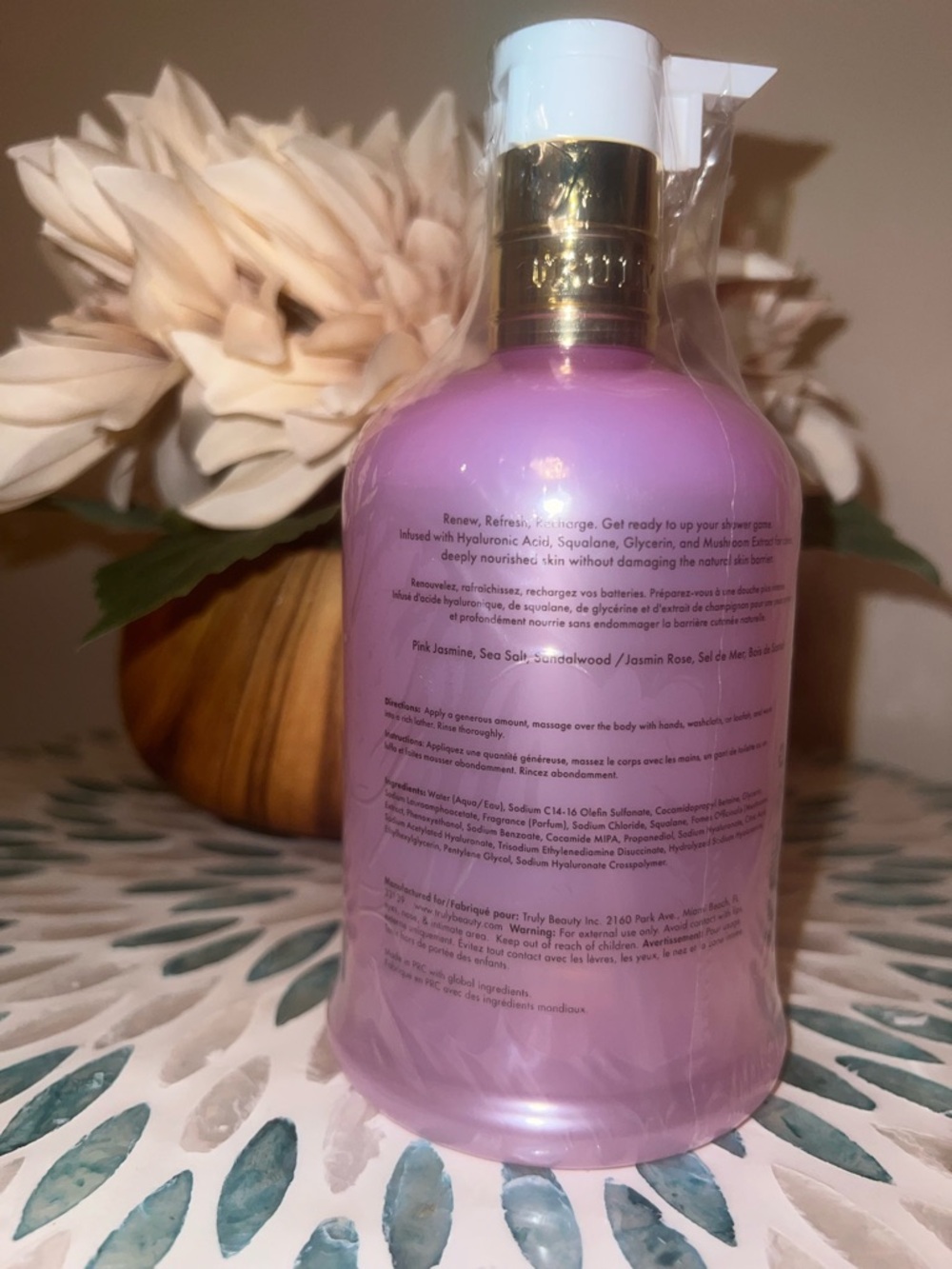 Truly Beauty Smooth Legend Body Wash 15oz Hydra Renew Hyaluronic Acid NEW - Picture 6 of 8
